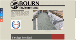 Desktop Screenshot of bournenvironmental.org